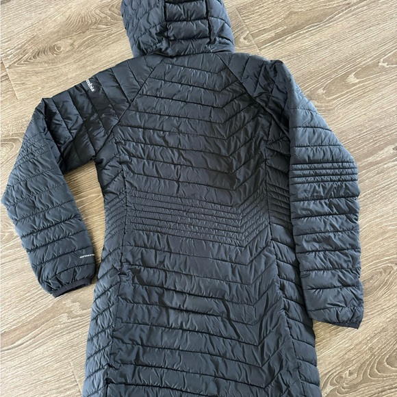 Columbia Black Puffer Jacket with Hood - Picture 7 of 7